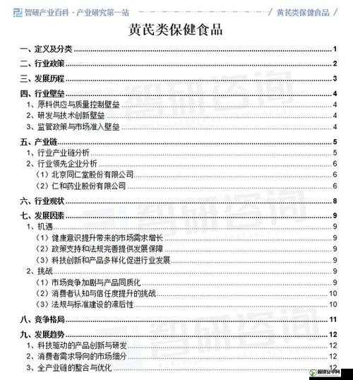 九幺黄高危风险 9.1 对相关行业发展影响及应对策略分析